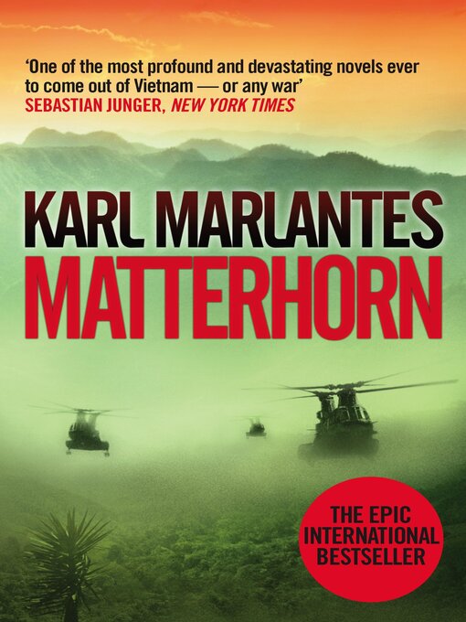 Title details for Matterhorn by Karl Marlantes - Wait list